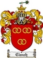 Thumbnail Clench Family Crest Clench Coat of Arms Digital Download