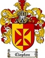 Thumbnail Clopton Family Crest Clopton Coat of Arms Digital Download