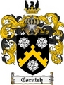 Thumbnail Cornish Family Crest Cornish Coat of Arms Digital Download
