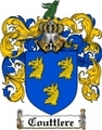Thumbnail Couttlere Family Crest Couttlere Coat of Arms Digital Download