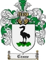 Thumbnail Crane Family Crest Crane Coat of Arms Digital Download