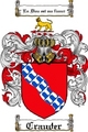 Thumbnail Crauder Family Crest Crauder Coat of Arms Digital Download