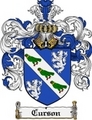 Thumbnail Curson Family Crest Curson Coat of Arms Digital Download