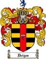 Thumbnail Doiges Family Crest Doiges Coat of Arms Digital Download