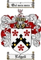 Thumbnail Edgell Family Crest Edgell Coat of Arms Digital Download