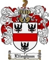 Thumbnail Elingham Family Crest Elingham Coat of Arms Digital Download