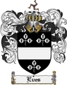 Thumbnail Eves Family Crest Eves Coat of Arms Digital Download
