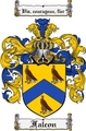 Thumbnail Falcon Family Crest Falcon Coat of Arms Digital Download