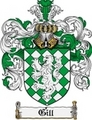 Thumbnail Gill Family Crest Gill Coat of Arms Digital Download