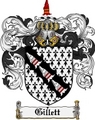 Thumbnail Gillett Family Crest Gillett Coat of Arms Digital Download