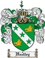Thumbnail Heatley Family Crest Heatley Coat of Arms Digital Download