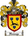Thumbnail Heneage Family Crest Heneage Coat of Arms Digital Download