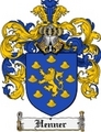 Thumbnail Henner Family Crest Henner Coat of Arms Digital Download