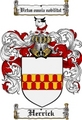 Thumbnail Herrick Family Crest Herrick Coat of Arms Digital Download