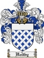 Thumbnail Holtby Family Crest Holtby Coat of Arms Digital Download