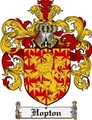 Thumbnail Hopton Family Crest Hopton Coat of Arms Digital Download
