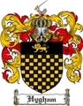 Thumbnail Hygham Family Crest Hygham Coat of Arms Digital Download