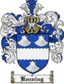 Thumbnail Kenning Family Crest Kenning Coat of Arms Digital Download
