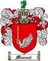 Thumbnail Manuel Family Crest  Manuel Coat of Arms Digital Download