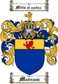 Thumbnail Marcum Family Crest  Marcum Coat of Arms Digital Download