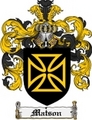 Thumbnail Matson Family Crest Matson Coat of Arms Digital Download