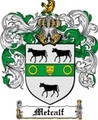 Thumbnail Metcalf Family Crest  Metcalf Coat of Arms Digital Download
