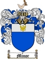 Thumbnail Minor Family Crest  Minor Coat of Arms Digital Download