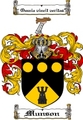 Thumbnail Munson Family Crest  Munson Coat of Arms Digital Download