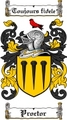 Thumbnail Proctor Family Crest  Proctor Coat of Arms Digital Download