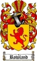 Thumbnail Rowland Family Crest  Rowland Coat of Arms Digital Download