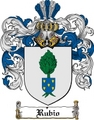Thumbnail Rubio Family Crest  Rubio Coat of Arms Digital Download