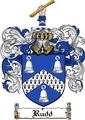 Thumbnail Rudd Family Crest  Rudd Coat of Arms Digital Download