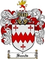 Thumbnail Sands Family Crest  Sands Coat of Arms Digital Download