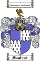 Thumbnail Sanford Family Crest  Sanford Coat of Arms Digital Download