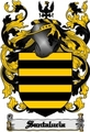 Thumbnail Santalucia Family Crest  Santalucia Coat of Arms Digital Download
