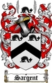 Thumbnail Sargent Family Crest  Sargent Coat of Arms Digital Download