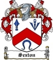 Thumbnail Sexton Family Crest  Sexton Coat of Arms Digital Download