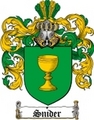 Thumbnail Snider Family Crest  Snider Coat of Arms Digital Download