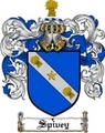Thumbnail Spivey Family Crest  Spivey Coat of Arms Digital Download