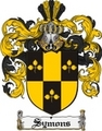 Thumbnail Symons Family Crest  Symons Coat of Arms