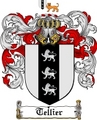 Thumbnail Tellier Family Crest  Tellier Coat of Arms