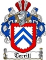 Thumbnail Terrill Family Crest  Terrill Coat of Arms