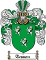 Thumbnail Tesson Family Crest  Tesson Coat of Arms