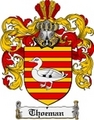 Thumbnail Thoeman Family Crest  Thoeman Coat of Arms