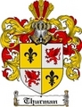 Thumbnail Thurman Family Crest  Thurman Coat of Arms