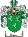 Thumbnail Tison Family Crest  Tison Coat of Arms