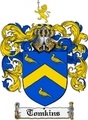 Thumbnail Tomkins Family Crest  Tomkins Coat of Arms