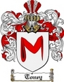 Thumbnail Toney Family Crest  Toney Coat of Arms