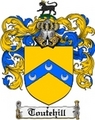 Thumbnail Toutehill Family Crest  Toutehill Coat of Arms