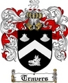 Thumbnail Travers Family Crest  Travers Coat of Arms